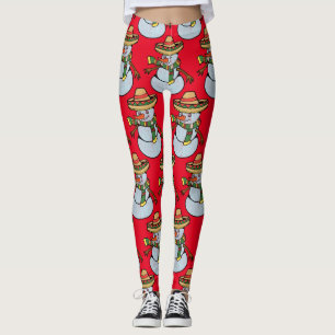 Mexicaanse Sombrero Santa Thunder_Cove Leggings