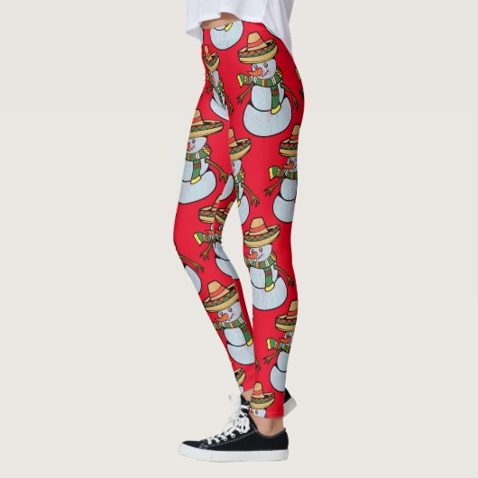 Mexicaanse Sombrero Santa Thunder_Cove Leggings (Links)