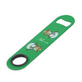 Mexicaanse Sombrero Santa Thunder_Cove Speed Flessenopener (Achterkant Gekanteld)