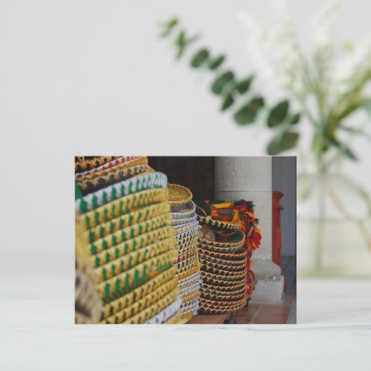 Mexicaanse Sombreros Briefkaart (Staand voorkant)