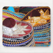 mexicaanse sombreros mousepad muismat (Voorkant)