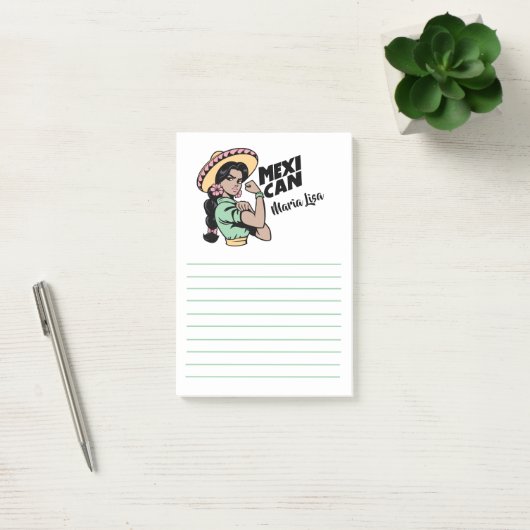 Mexicaanse Spaanse erfgoed Mexicana Post-it® Notes (Kantoor)