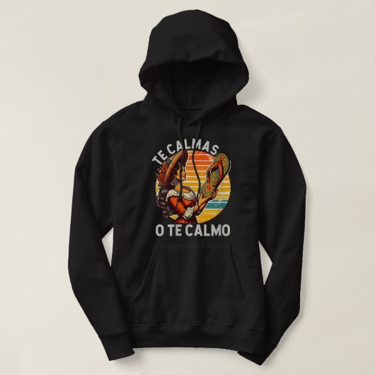 Mexicaanse Spaanse Moeder Moeder Moeder Expressie Hoodie (Design voorkant)