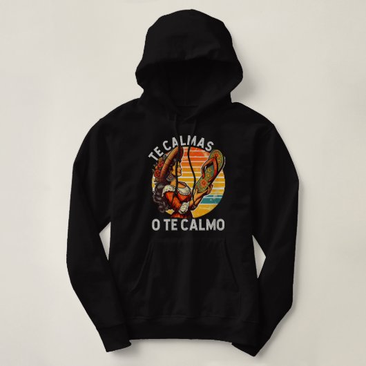 Mexicaanse Spaanse Moeder Moeder Moeder Expressie  Hoodie (Design voorkant)