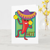 Mexicaanse Spaanse peper Kaart (Gele Bloem)