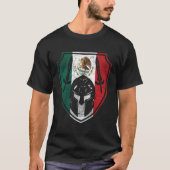 Mexicaanse Spartan Helmet Mexico Pride T-shirt (Voorkant)