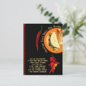 Mexicaanse specerijmix Briefkaart (Staand voorkant)