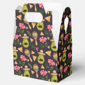 Mexicaanse Spicy Fiesta Favor Box Bedankdoosjes (Geopend)