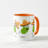 Mexicaanse springbonen koffie mok (Voorkant rechts)
