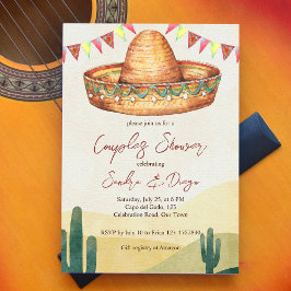 Mexicaanse stelletjes douchen kaart