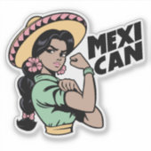 Mexicaanse Sticker (Voorkant)