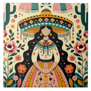 MEXICAANSE STIJL DECORATIEVE TEGEL TEGELTJE
