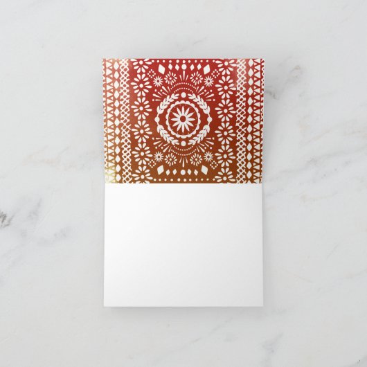 Mexicaanse stijl Fiesta Party Bedankt (Binnen)