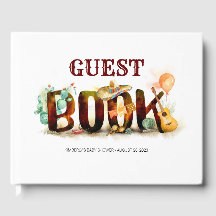 Mexicaanse stijl gastenboek voor elke gelegenheid 