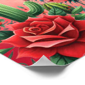 Mexicaanse Stijl Quinceañera Custom Welkom Poster (Hoek)