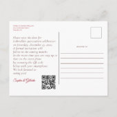 Mexicaanse stijl Quinceañera Save the Date Briefkaart (Achterkant)