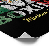 Mexicaanse  stijlboxing poster (Hoek)