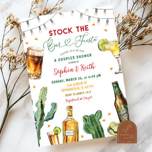 Mexicaanse Stock de Bar Fiesta Couples Douche Part Kaart