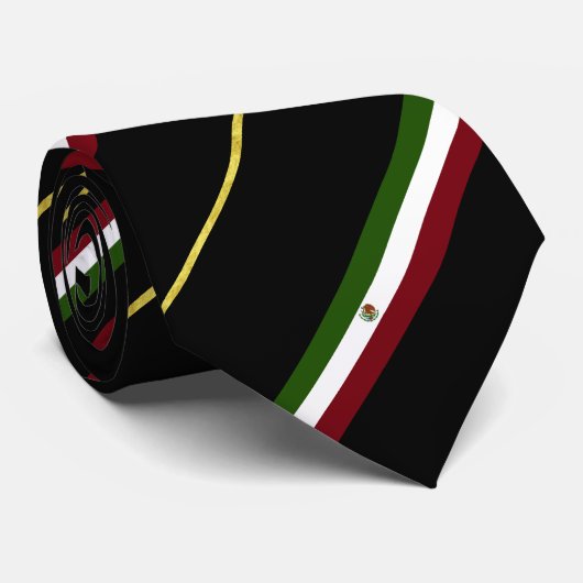 Mexicaanse streekvlag stropdas (Opgerold)