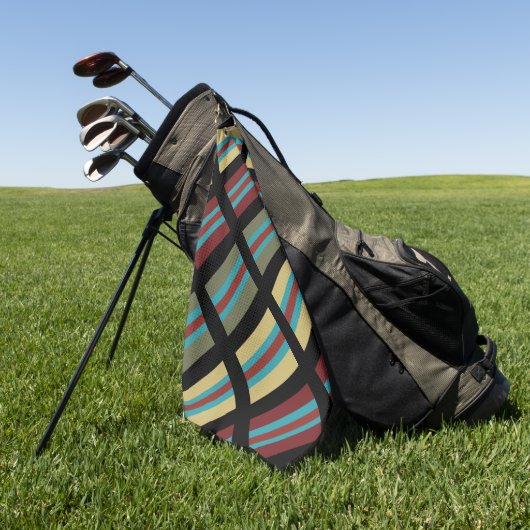 Mexicaanse strepen spelen 2 golfhanddoek (Groen)