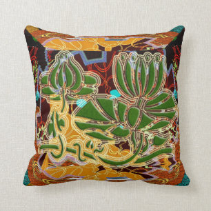Mexicaanse Style Lily Pad Kussen