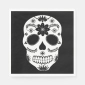 Mexicaanse suikerriet, zwart en wit, luiers servet (Voorkant)