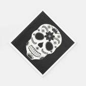 Mexicaanse suikerriet, zwart en wit, luiers servet (Hoek)