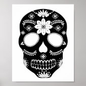 Mexicaanse suikerriet zwarte en witte Poster (Voorkant)