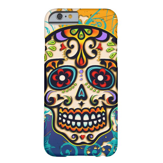 Mexicaanse suikerschedel, dag van de dood Case-Mate iPhone case (Achterkant)