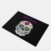 Mexicaanse suikerschedel deurmat (Schuin)