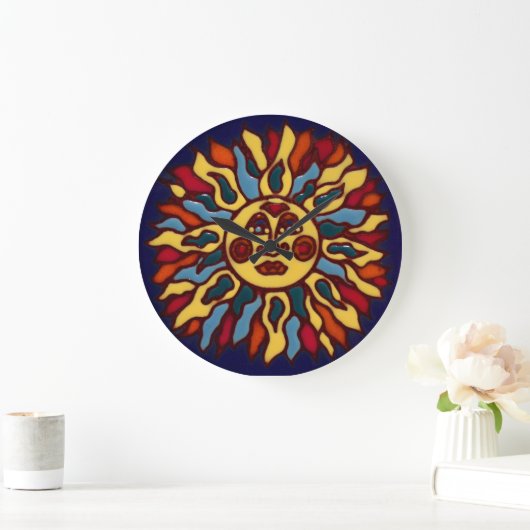 Mexicaanse Sun Clock Grote Klok (Huis)