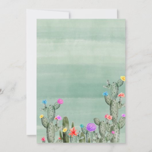 Mexicaanse Taco Bout Baby Baby shower Kaart (Achterkant)