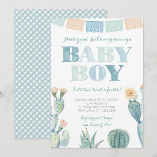 Mexicaanse Taco Bout een Fiesta-Baby shower voor j Kaart