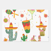 Mexicaanse Taco Bout Love Bruiloftsfeest Favor Inpakpapier Vel (Voorkant 2)