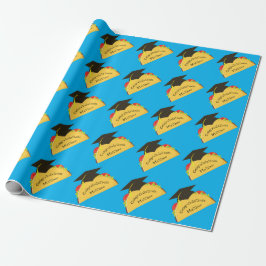 Mexicaanse Taco Fiesta Graduation Party Cadeaupapier