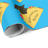 Mexicaanse Taco Fiesta Graduation Party Cadeaupapier (Rol Hoek)