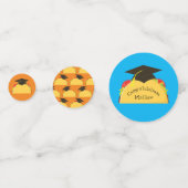 Mexicaanse Taco Fiesta Graduation Party Confetti (Voorkanten)