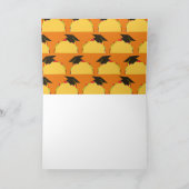 Mexicaanse Taco Fiesta Graduation Party Kaart (Binnen)