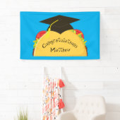 Mexicaanse Taco Fiesta Graduation Party Spandoek (Insitu)
