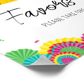 Mexicaanse Taco 'Over een Baby gunst Poster (Hoek)