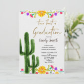 Mexicaanse taco over een uitnodiging voor een afst (Staand voorkant)