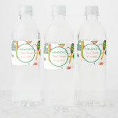 Mexicaanse Taco Over Liefde Final Fiesta Vrijgezel Waterfles Etiket (Flessen)