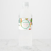 Mexicaanse Taco Over Liefde Final Fiesta Vrijgezel Waterfles Etiket (Voorkant)