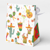 Mexicaanse Taco Over Liefde Vrijgezellenfeest Part Bedankdoosjes (Achterkant)