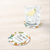 Mexicaanse Taco Over Liefde Vrijgezellenfeest Part Kartonnen Onderzetters (Insitu)