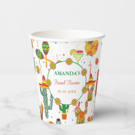 Mexicaanse Taco Over Liefde Vrijgezellenfeest Part Papieren Bekers