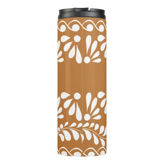 Mexicaanse Talavera Bruidsmeisjes Geschenken geper Thermosbeker (Achterkant)