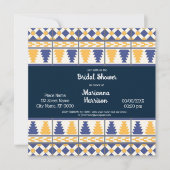 Mexicaanse Talavera Design Bridal Shower Kaart (Voorkant)