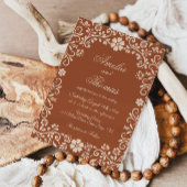 Mexicaanse Talavera Floral bruiloft uitnodiging