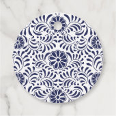 Mexicaanse Talavera hart Bedankjes Labels (Achterkant)